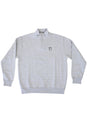 Blockhead 1/4 Zip charcoal Vorderansicht