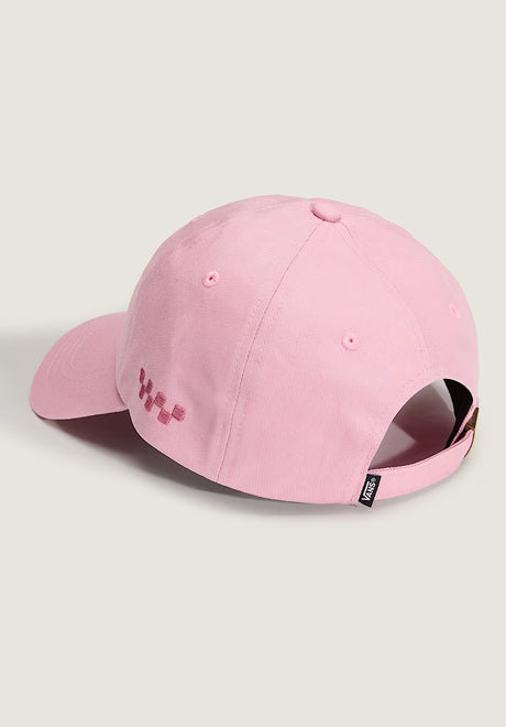 Check Side Curved Bill Jockey pinkdawn Rueckenansicht