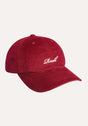 Single Script Cap darkred-cord Vorderansicht