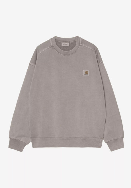 Carhartt WIP Nelson Sweatshirt yosemitegarmentdyed – Vue de face