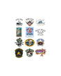 Sticker Pack X multicolored Vorderansicht