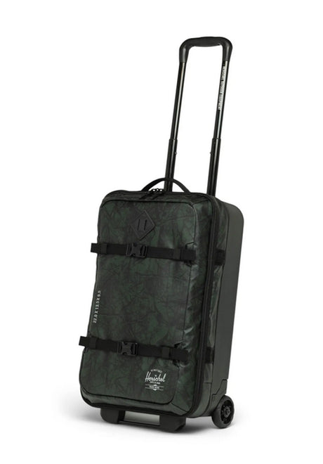 All Season Hybrid Roller Large Carry On pineneedle EQ camo Rueckenansicht