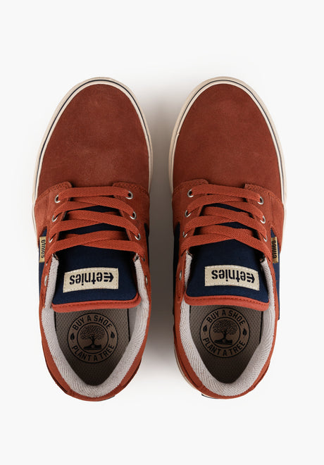 Barge LS orange-navy Closeup2