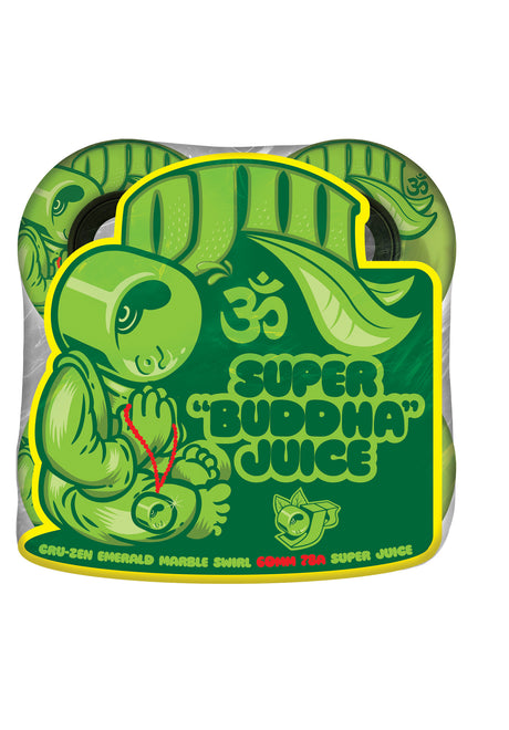 Cru-Zen Super Juice Swirl 78A emerald marble Rueckenansicht