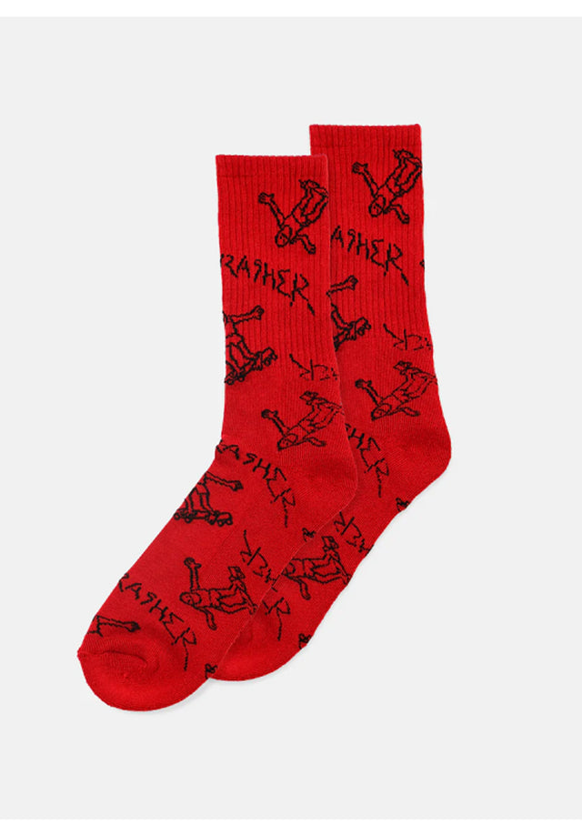 Gonz Crew red-black Vorderansicht