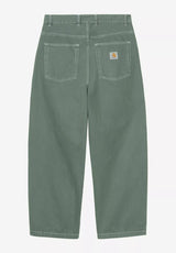Brandon Pant velvetgreenstonedyed Rueckenansicht