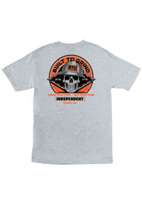 Built To Grind Hard Head Heavyweight sportgrey Vorderansicht