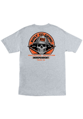 Built To Grind Hard Head Heavyweight sportgrey Vorderansicht