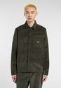 Corduroy Shirt olivegreen Vorderansicht