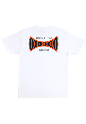 Built To Grind Span Heavyweight white Vorderansicht