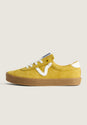 Sport Low pigsuede-heritagemustard Vorderansicht