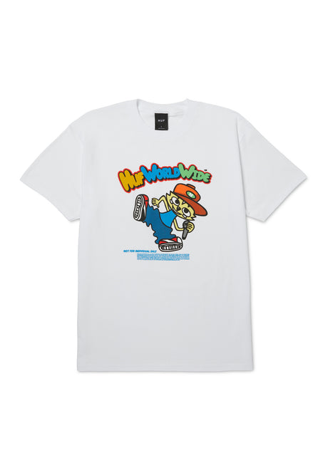 Chop Kick Block white Vorderansicht