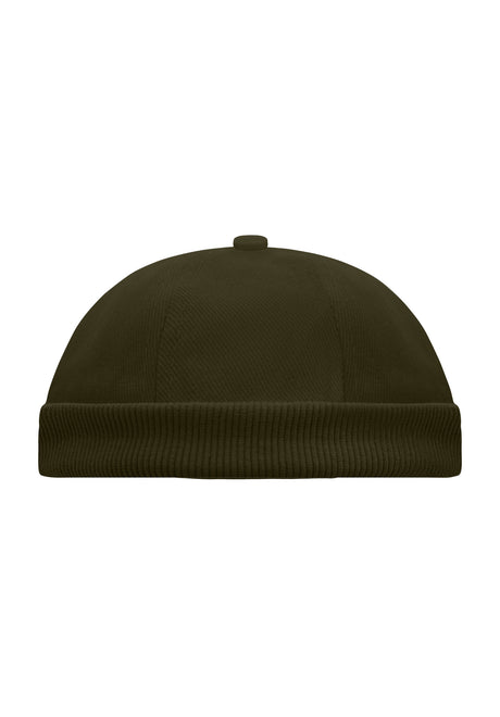 Docker Cap olive Vorderansicht