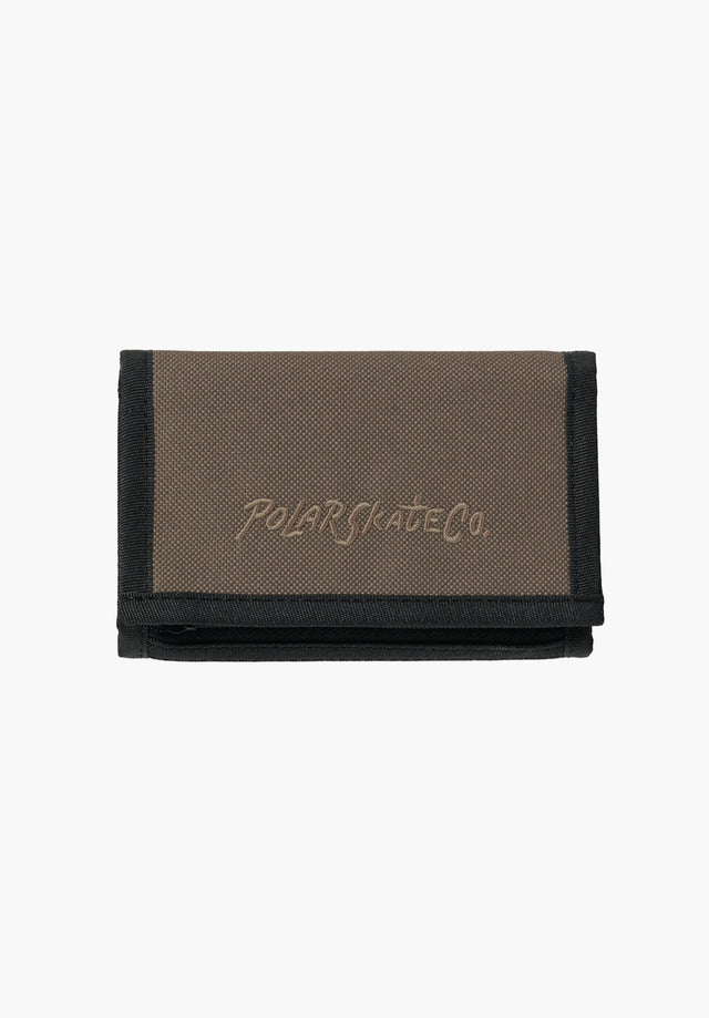 Key Wallet Surf Logo greybrown Vorderansicht