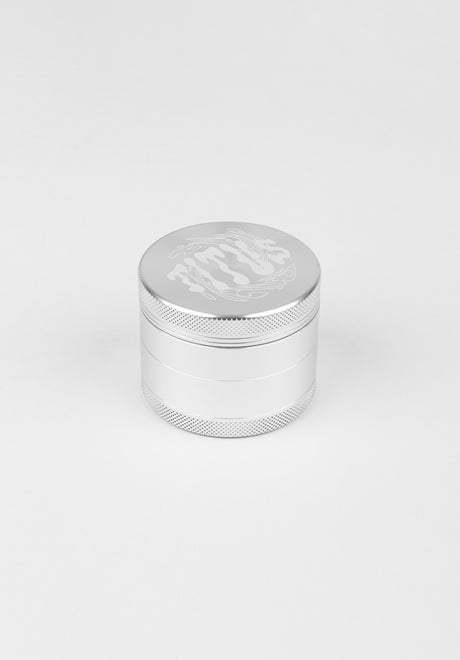 Hazy Days Metal 4 Parts Grinder silver Vorderansicht