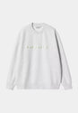 Carhartt Sweatshirt ashheather-airgreen Vorderansicht