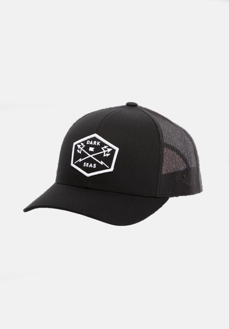 Dark Seas Progress Cap black – Vooraanzicht