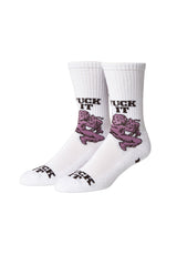 Divine Crew Sock white Vorderansicht