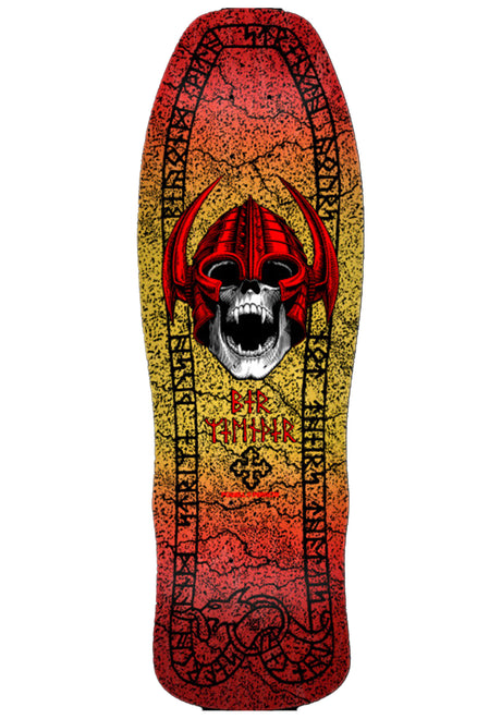 Per Welinder Nordic Skull red/yellow fade Vorderansicht