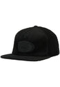 Oval black-black Vorderansicht