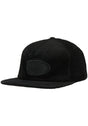 Oval black-black Vorderansicht