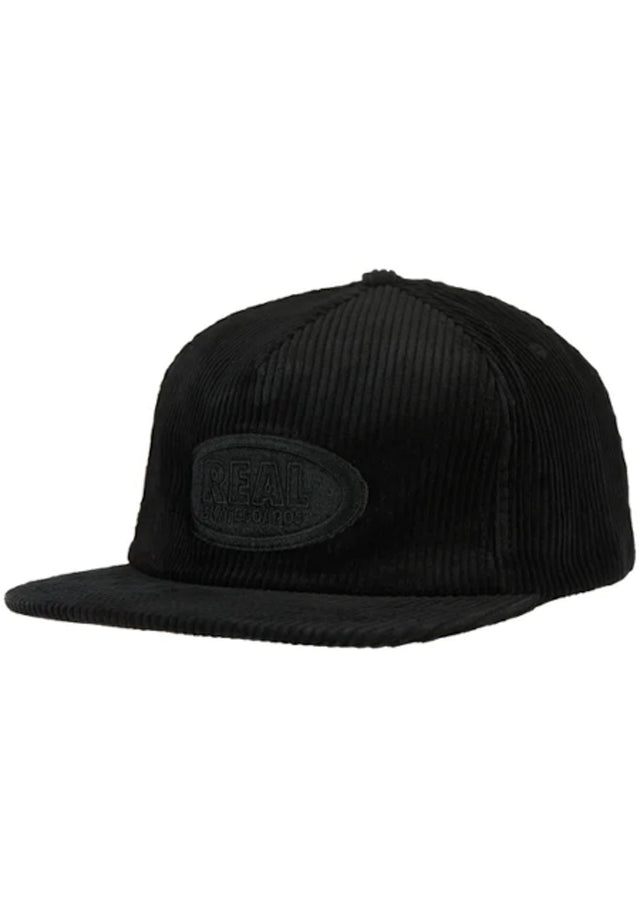 Oval black-black Vorderansicht