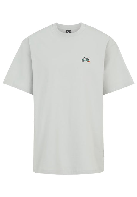 iriedaily I Scooter T-shirt mercury – Vue de face