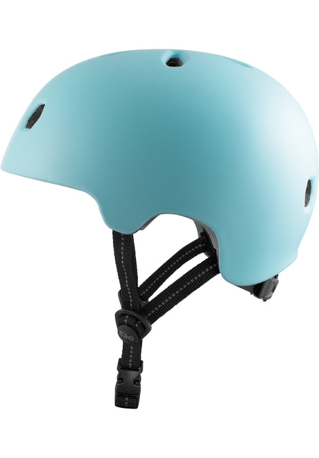 Meta Solid Color satin blue tint Closeup2