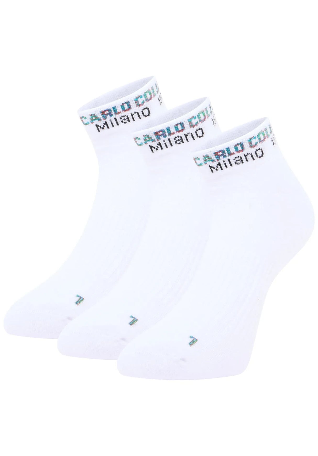 Sport Sneaker Socks 3 Pack white Vorderansicht