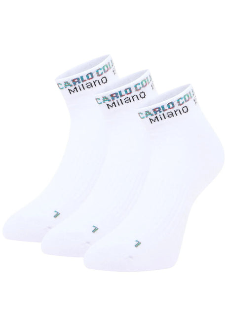 Sport Sneaker Socks 3 Pack white Vorderansicht
