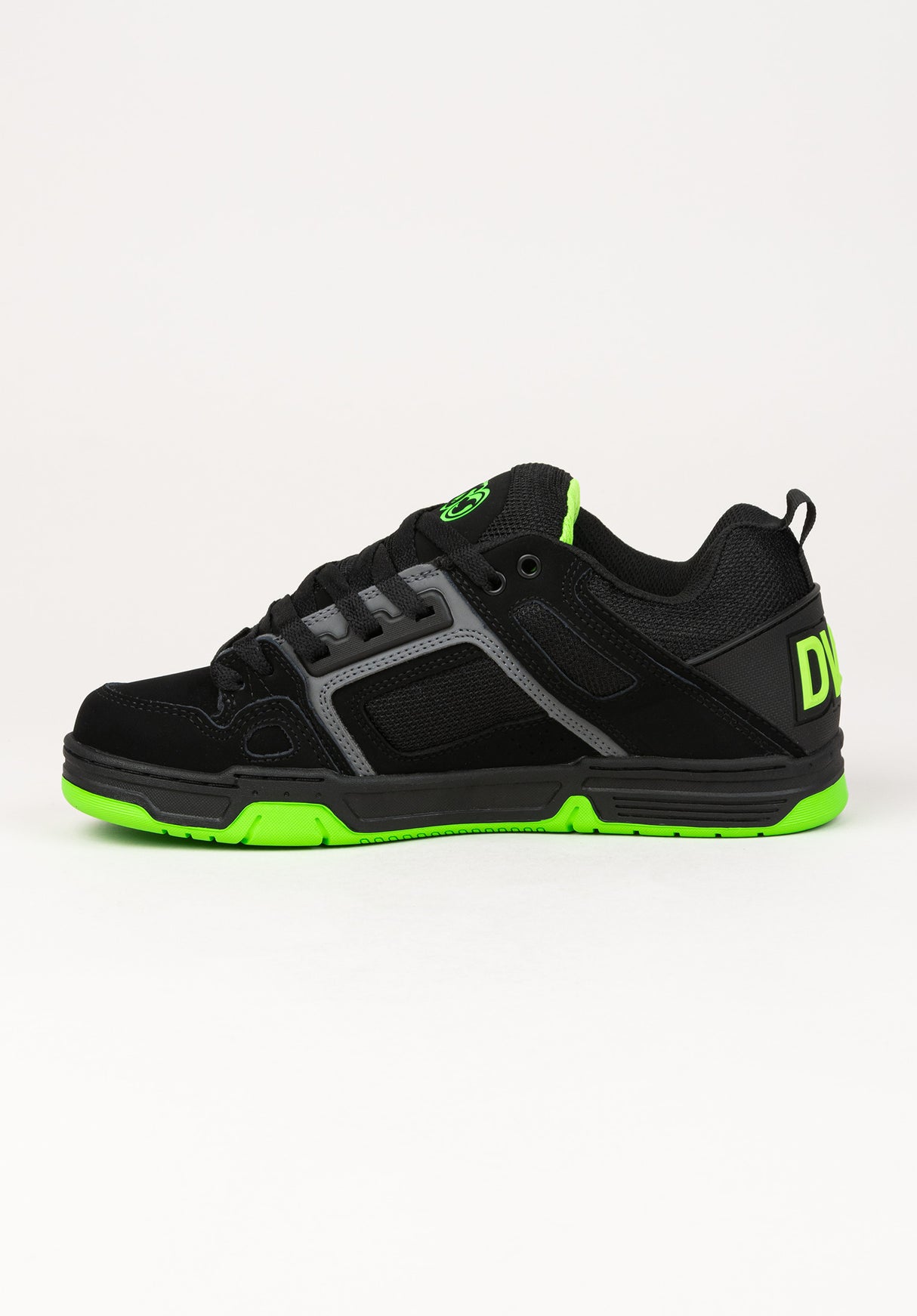 Comanche black-charcoal-lime-nubuck Oberansicht
