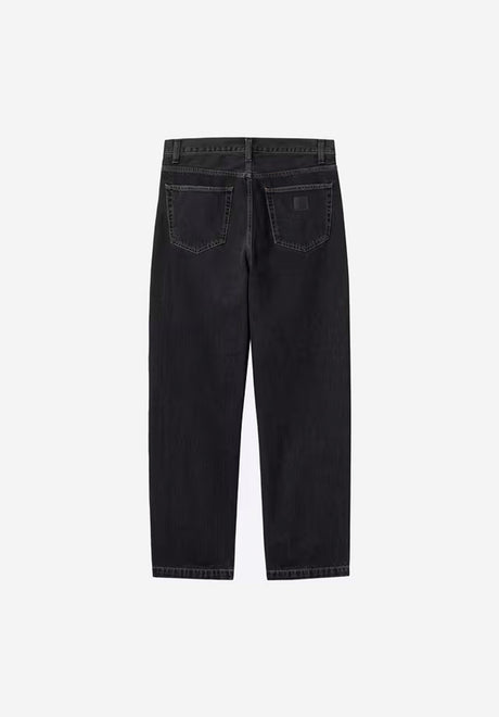 Carhartt WIP Aaron Pant Jeans blackstonewashed2 – Set bagfra