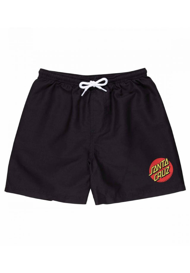 Youth Classic Dot Swimshorts black Vorderansicht