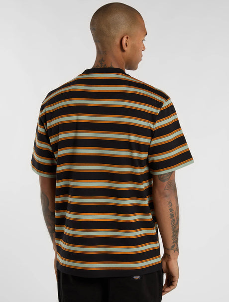 York Stripe black Rueckenansicht