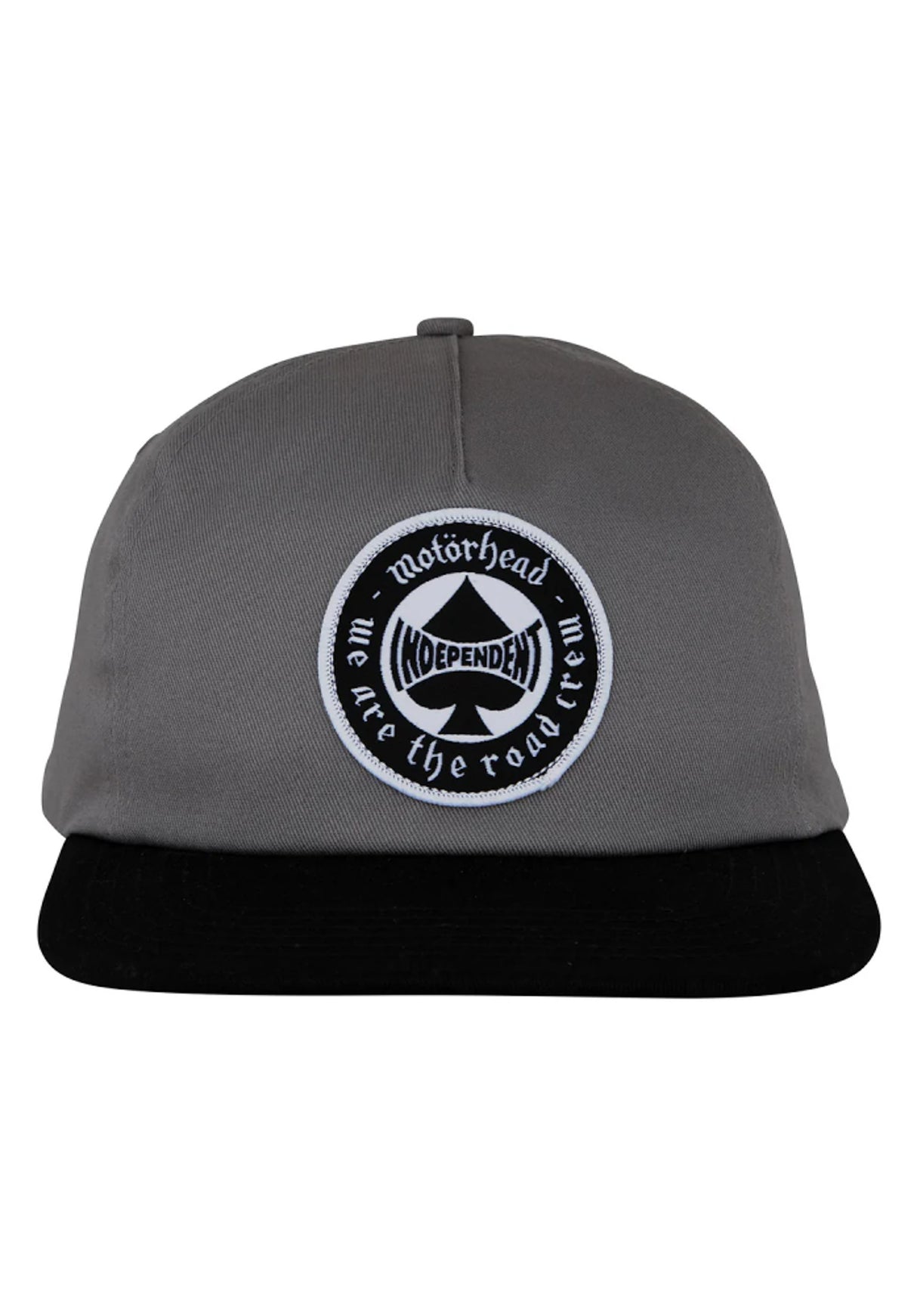 Motorhead Spade Unstructured Hat charcoal-black Vorderansicht