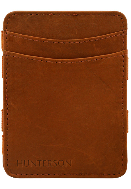 Magic Wallet RFID cognac Oberansicht