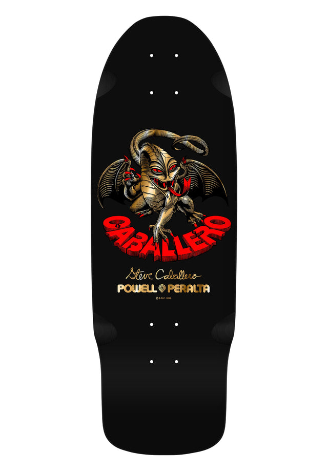 Steve Caballero Limited Edition black-goldfoil Vorderansicht
