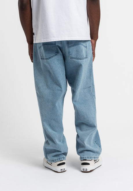 Boogy lightbluewashed Rueckenansicht