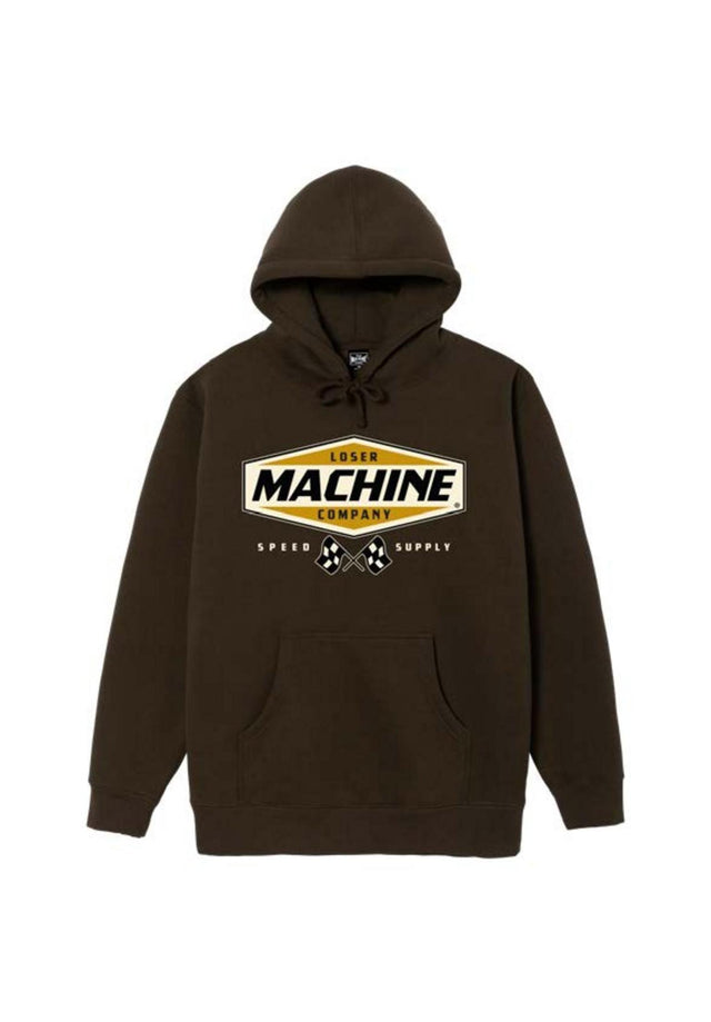 Overdrive Crew Heavyweight brown Vorderansicht