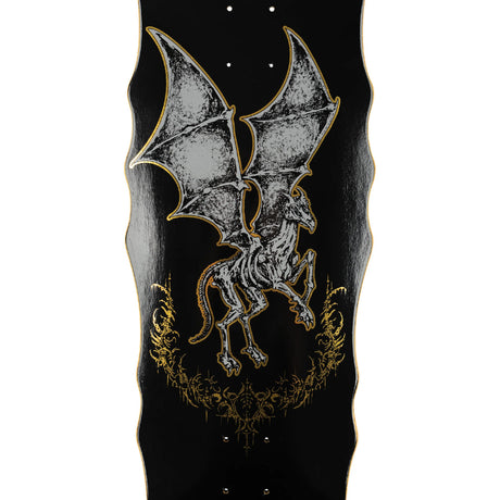 x Harry Potter Thestral on Widow black-goldfoil Closeup1