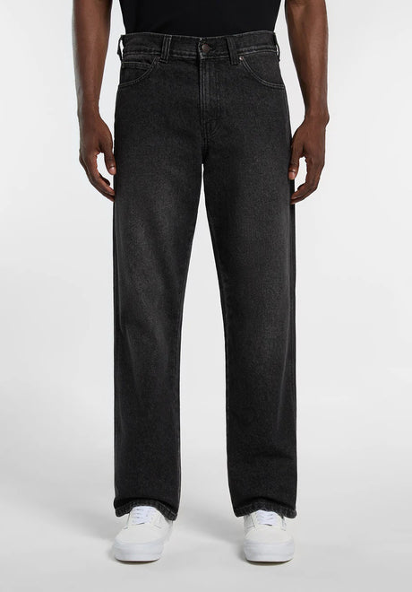 954 Relaxed Straight Work blackwashfaded Vorderansicht