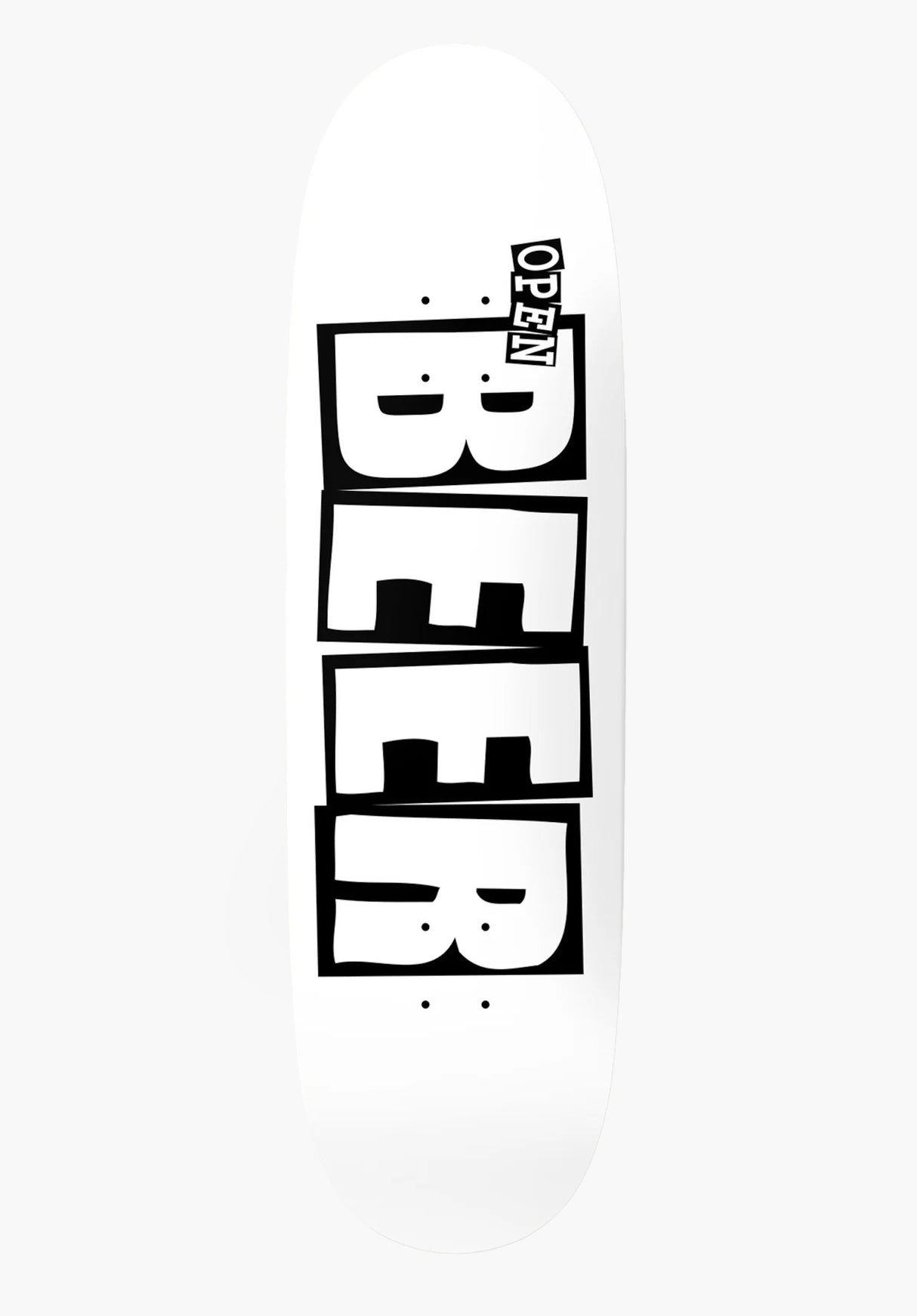 Nuge Open Logo Egg Shape white Vorderansicht