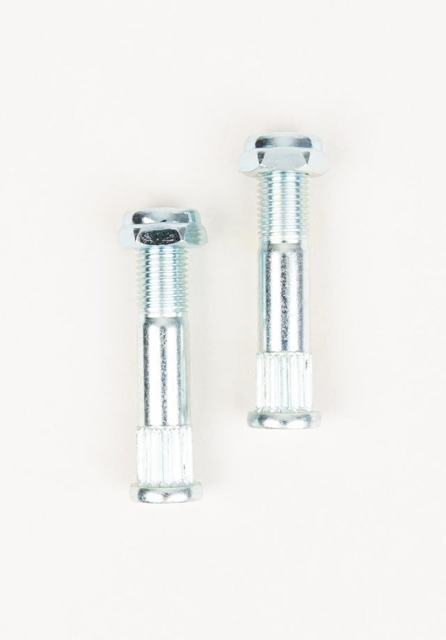 Hollow Kingpin+Nut silver Vorderansicht