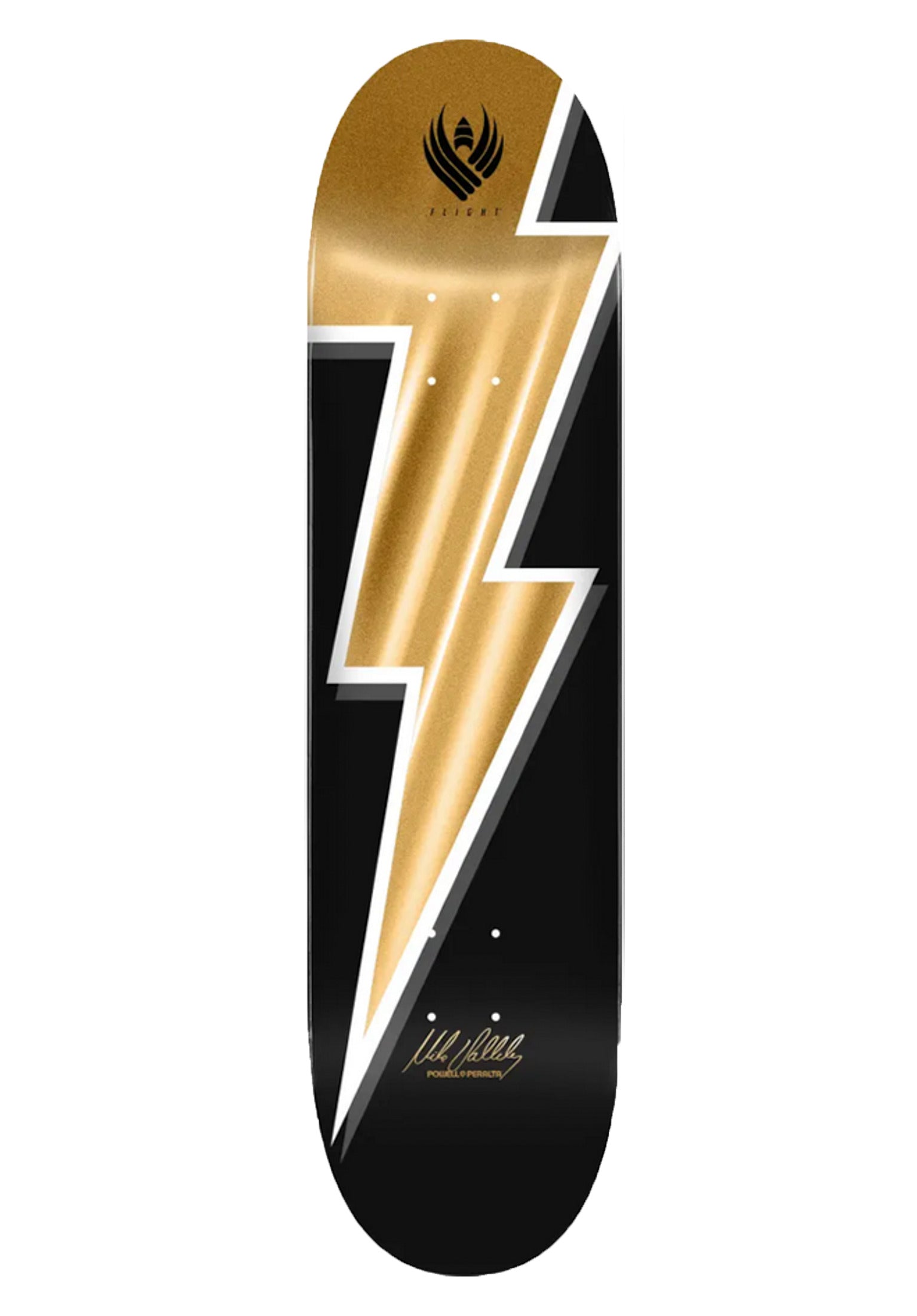 Flight Pro Shape 244 Mike Vallely Lightning Bolt Powell-Peralta