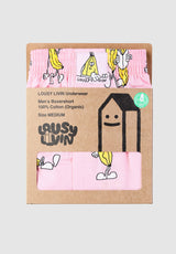 Pink Banana blossom Rueckenansicht