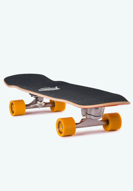 Fanning Falcon Performer 33.5 Signature Series red-yellow Rueckenansicht