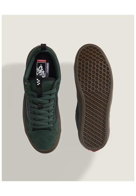 Skate Old Skool 36 + green-gum Closeup1