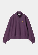 W' American Script High Neck huckleberry Vorderansicht