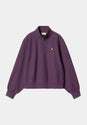 W' American Script High Neck huckleberry Vorderansicht