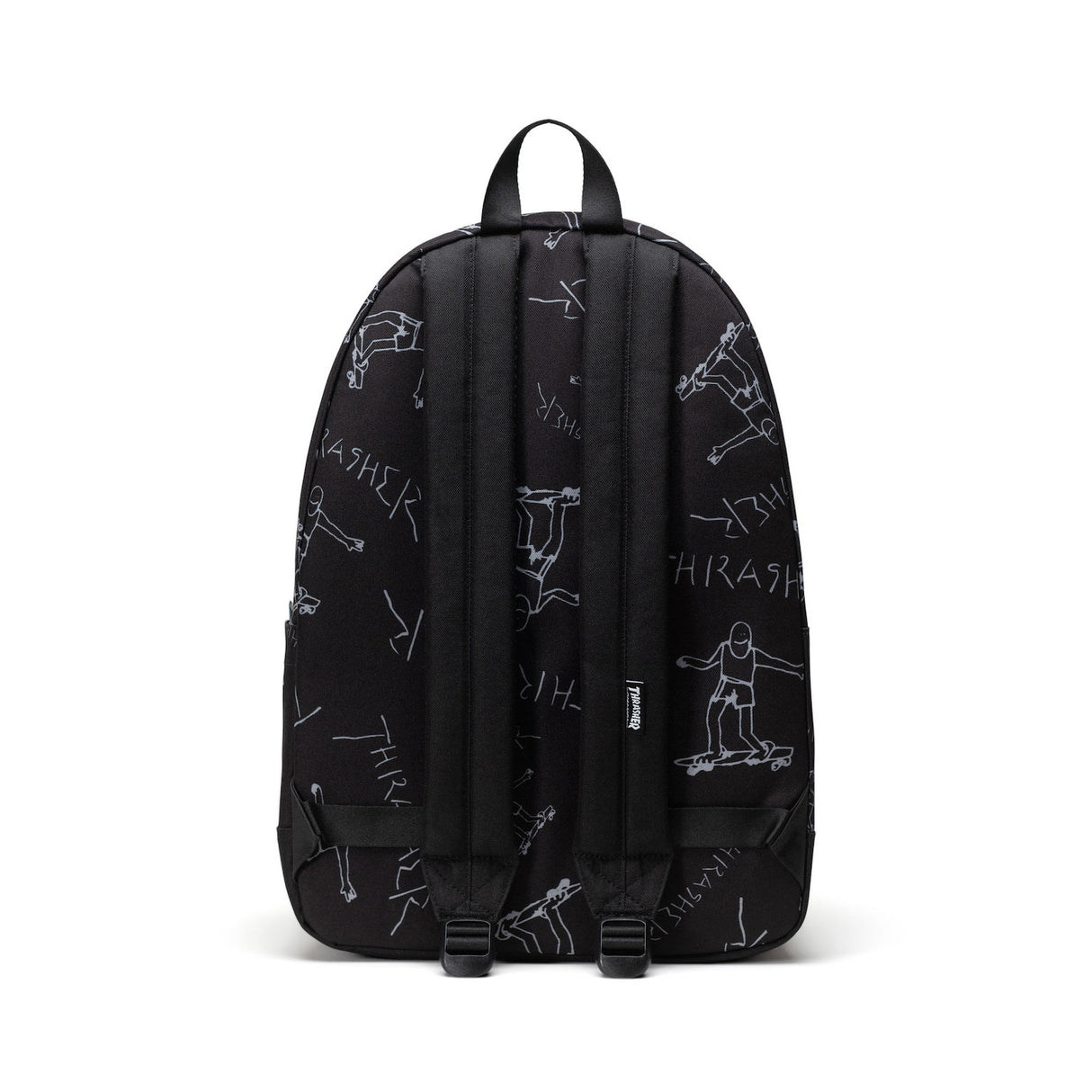 Thrasher Gonz Classic XL black Rueckenansicht